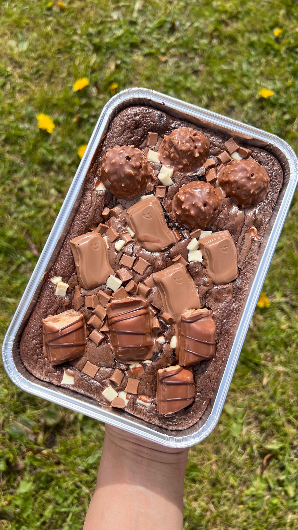 Brownie tray by Bonnies Glamour Bakes