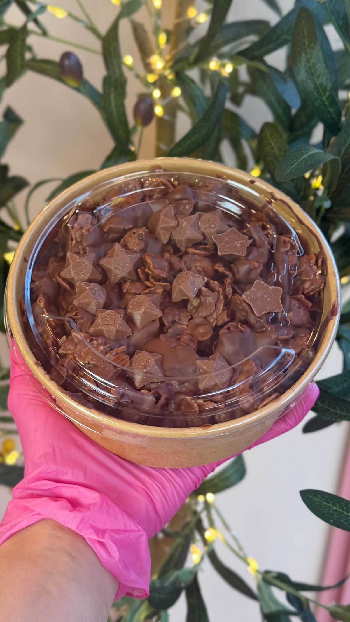 Nutella Magic Stars crunch cake at Bonnies Glamour Bakes