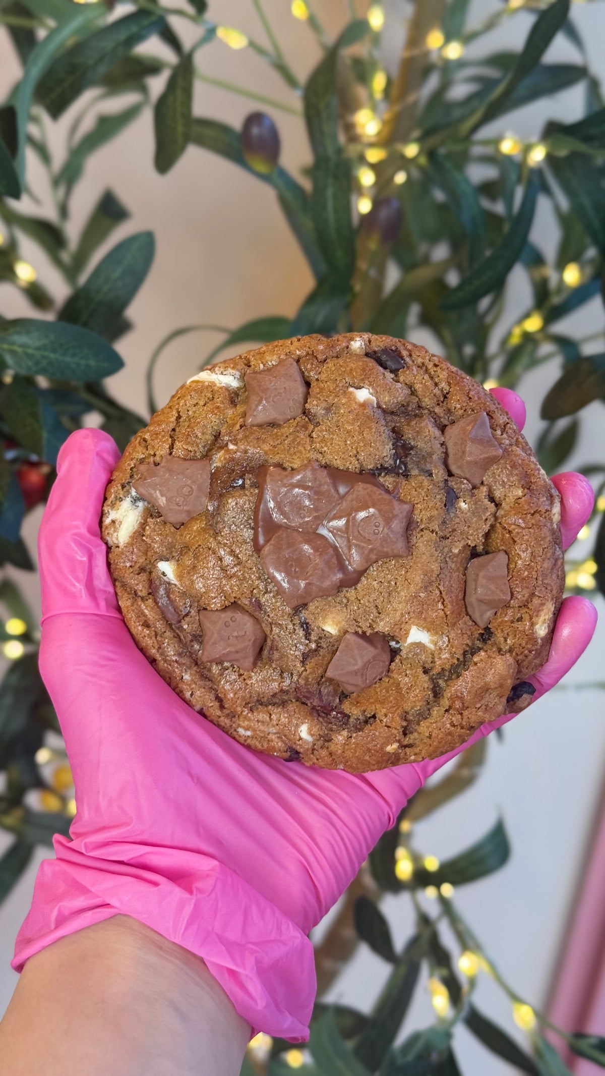 nutella magic stars cookie