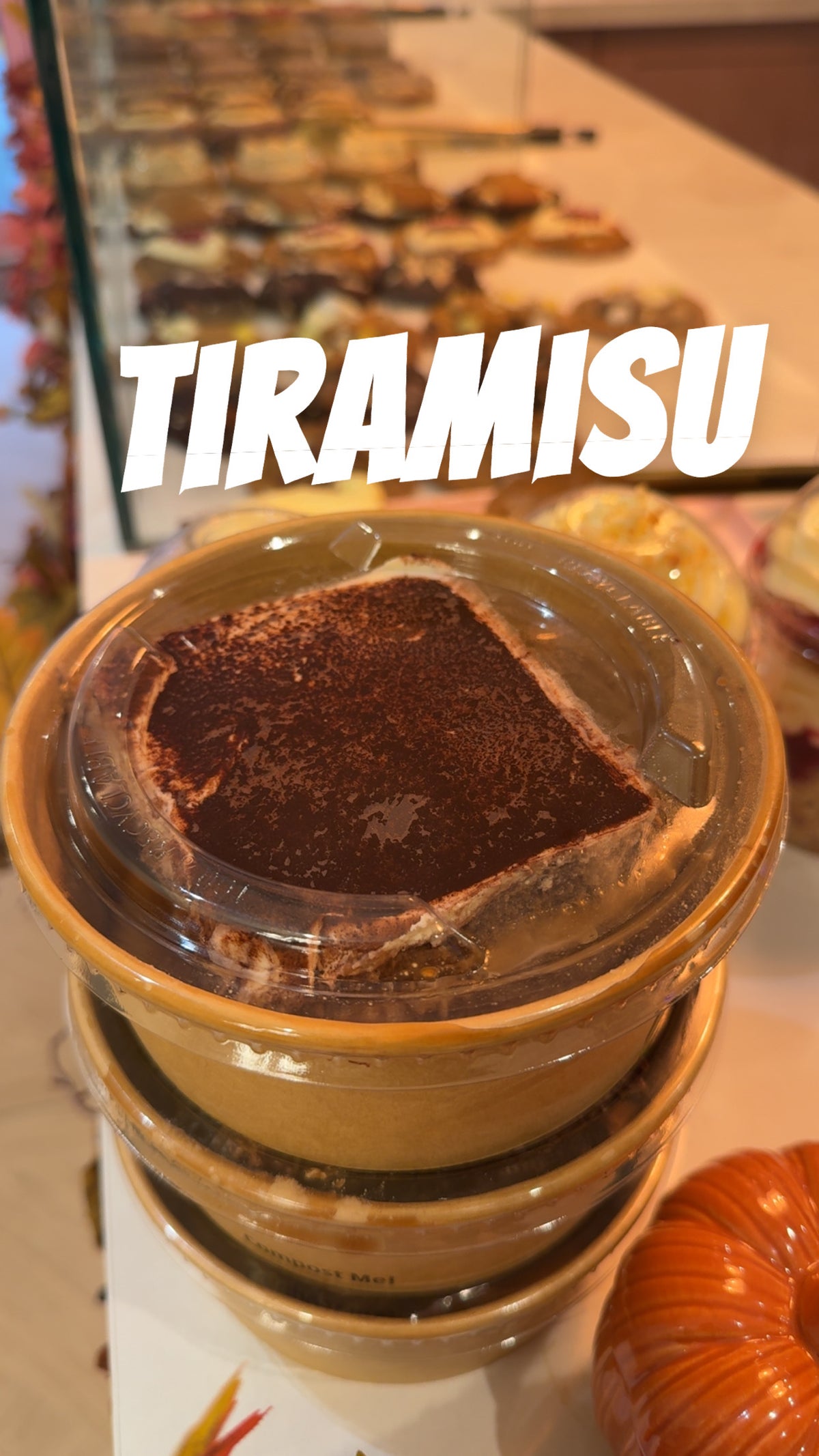 Classic tiramisu