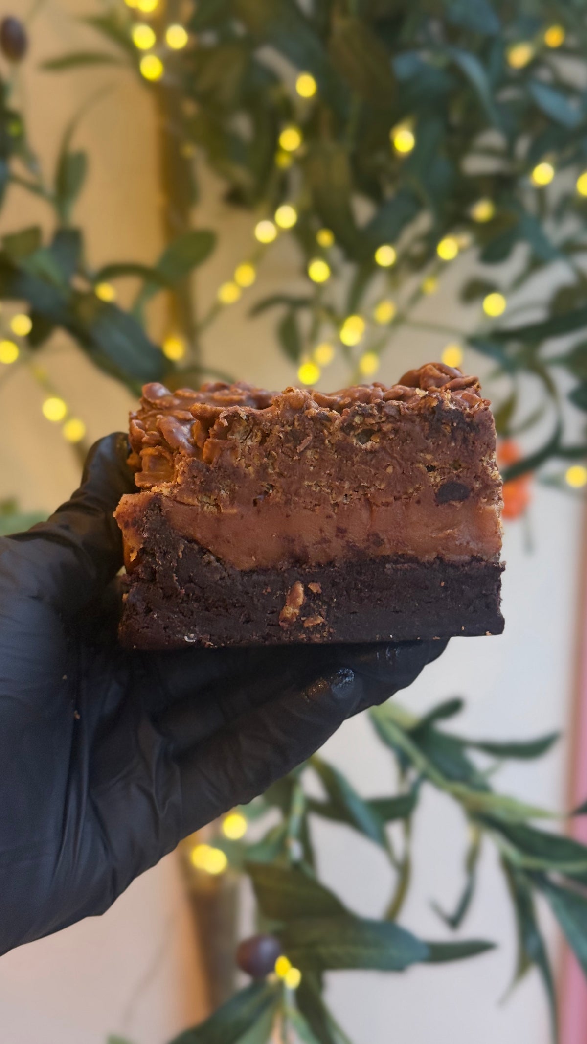 Chocolate Cornflake Brownie