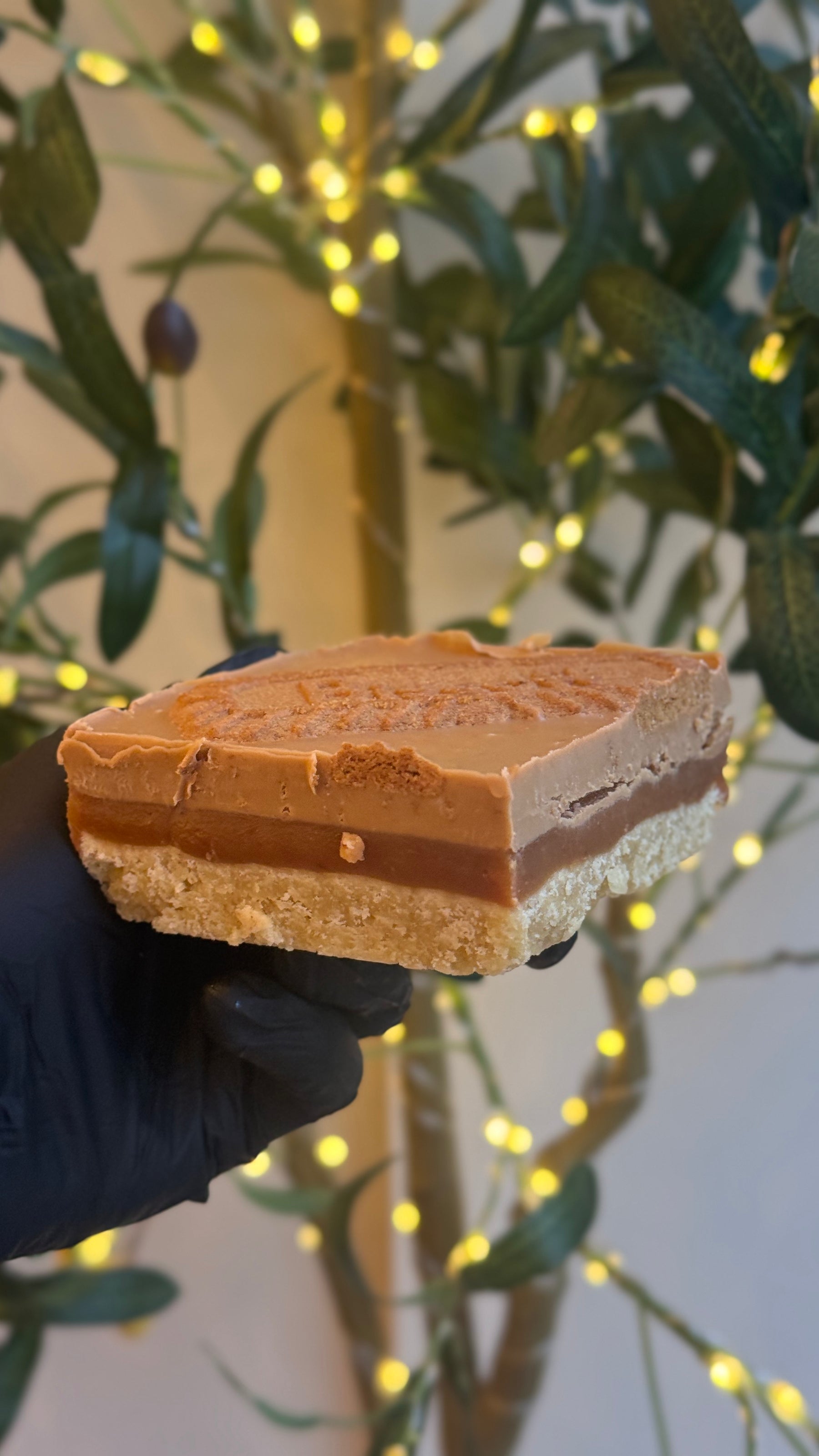 Biscoff Millionaire Shortbread