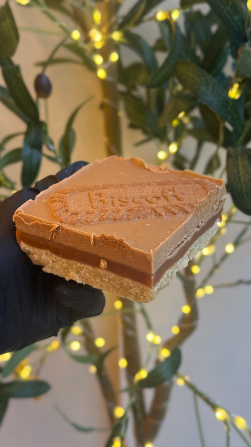 Biscoff Millionaire Shortbread